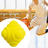 Maxbell Reaction Ball for Football Games Hand Eye Coordination Exercise Tool Yellow