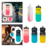 Maxbell Sports Water Bottle Reusable Leakproof Squeeze Bottle for Biking Outdoor Gym White Pink