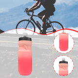 Maxbell Sports Water Bottle Reusable Leakproof Squeeze Bottle for Biking Outdoor Gym Pink