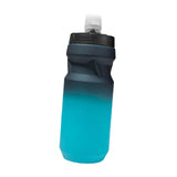 Maxbell Sports Water Bottle Reusable Leakproof Squeeze Bottle for Biking Outdoor Gym Blue Black
