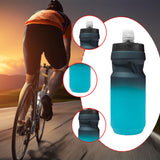 Maxbell Sports Water Bottle Reusable Leakproof Squeeze Bottle for Biking Outdoor Gym Blue Black