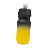 Maxbell Sports Water Bottle Reusable Leakproof Squeeze Bottle for Biking Outdoor Gym Yellow Black