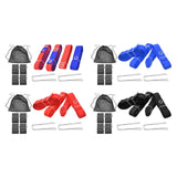 Maxbell Beach Volleyball Lines for Sand Borderline Field for Activities Beach Sports red blue