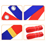 Maxbell Beach Volleyball Lines for Sand Borderline Field for Activities Beach Sports red blue