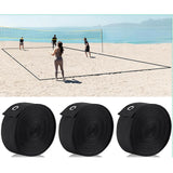Maxbell Beach Volleyball Lines for Sand Borderline Field for Activities Beach Sports red blue