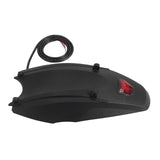 Maxbell Splash Guard with Tail Light Replacement Waterproof Motorcycle Rear Mudguard