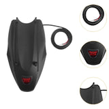 Maxbell Splash Guard with Tail Light Replacement Waterproof Motorcycle Rear Mudguard