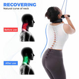 Maxbell Cervical Neck Traction Device Exerciser Portable for Indoor Traveling Office