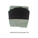 Maxbell Surfboard Sock Cover Sleeve Foldable for Travel Beach Outing with Drawstring 7.0ft