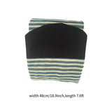 Maxbell Surfboard Sock Cover Sleeve Foldable for Travel Beach Outing with Drawstring 7.6ft