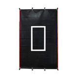 Maxbell Baseball Batting Cage Backdrop Folding Rolling with Strike Zone for Pitching