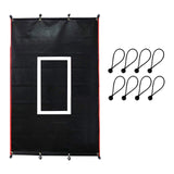 Maxbell Baseball Batting Cage Backdrop Folding Rolling with Strike Zone for Pitching