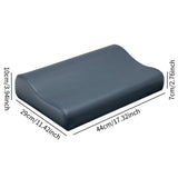 Maxbell Pilates Pillow Waterproof High Density Sponge S Shaped PU Leather Pillowcase