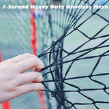 Maxbell Baseball Replacement Net 83inchx83inch Baseball Netting for Hitting Throwing