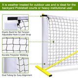 Maxbell Pickleball Practice Net 22x3ft Regulation Size for Training Tennis Backyard