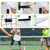 Maxbell Pickleball Practice Net 22x3ft Regulation Size for Training Tennis Backyard