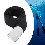 Maxbell Diving Weight Belt Equipment Diving Weight Strip for Snorkeling Spearfishing Black