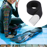 Maxbell Diving Weight Belt Equipment Diving Weight Strip for Snorkeling Spearfishing Black