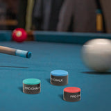 Maxbell Pool Cue Chalk Cube Lightweight Supplies Practical Billiard Pool Stick Chalk green