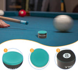 Maxbell Pool Cue Chalk Cube Lightweight Supplies Practical Billiard Pool Stick Chalk green