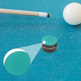 Maxbell Pool Cue Chalk Cube Lightweight Supplies Practical Billiard Pool Stick Chalk green