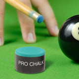 Maxbell Pool Cue Chalk Cube Lightweight Supplies Practical Billiard Pool Stick Chalk green