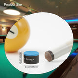 Maxbell Pool Cue Chalk Cube Lightweight Supplies Practical Billiard Pool Stick Chalk black