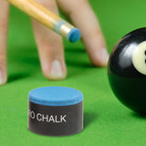 Maxbell Pool Cue Chalk Cube Lightweight Supplies Practical Billiard Pool Stick Chalk black