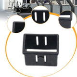 Maxbell 4 Pieces Square Tube Bushings Hollow Sleeve for Exercise Machine Attachments