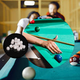 Maxbell 18Pcs Pool Table Marker Dots Pool Ball Position Marker Stickers Snooker Spot