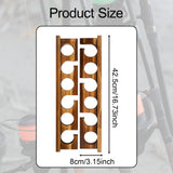Maxbell Fishing Rod Holder Wall Mounted Display Stand for Baseroom Easy Installation