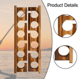 Maxbell Fishing Rod Holder Wall Mounted Display Stand for Baseroom Easy Installation
