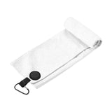 Maxbell Golf Towel with Clip Golfing Gear for Men Women Microfiber Premium Absorbent white