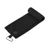 Maxbell Golf Towel with Clip Golfing Gear for Men Women Microfiber Premium Absorbent black