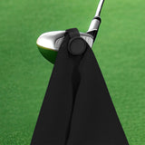 Maxbell Golf Towel with Clip Golfing Gear for Men Women Microfiber Premium Absorbent black