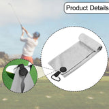 Maxbell Golf Towel with Clip Golfing Gear for Men Women Microfiber Premium Absorbent grey