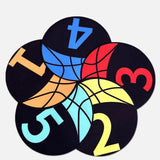 Maxbell 10x Sports Training Markers Floor Spots Markers Act Court Floor