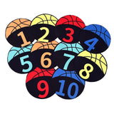 Maxbell 10x Sports Training Markers Floor Spots Markers Act Court Floor