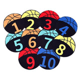 Maxbell 10x Sports Training Markers Floor Spots Markers Act Court Floor