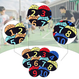 Maxbell 10x Sports Training Markers Floor Spots Markers Act Court Floor