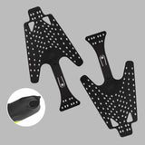 Maxbell Flip Fin Diving Fins Shoes Support Compact Holder for Swimming Hollow Design black
