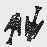 Maxbell Flip Fin Diving Fins Shoes Support Compact Holder for Swimming Hollow Design black