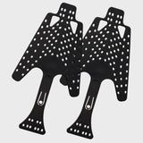 Maxbell Flip Fin Diving Fins Shoes Support Compact Holder for Swimming Hollow Design black