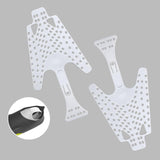 Maxbell Flip Fin Diving Fins Shoes Support Compact Holder for Swimming Hollow Design white