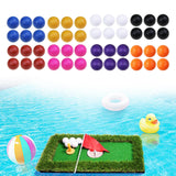 Maxbell 6Pcs Golf Floating Balls Practical Practice Aid for Golfers Pool Competition Dark Blue