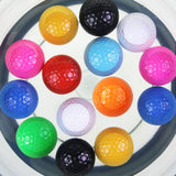 Maxbell 6Pcs Golf Floating Balls Practical Practice Aid for Golfers Pool Competition Dark Blue