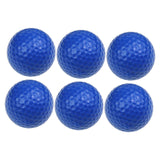 Maxbell 6Pcs Golf Floating Balls Practical Practice Aid for Golfers Pool Competition Dark Blue