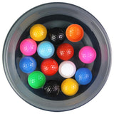 Maxbell 6Pcs Golf Floating Balls Practical Practice Aid for Golfers Pool Competition Dark Blue