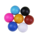 Maxbell 6Pcs Golf Floating Balls Practical Practice Aid for Golfers Pool Competition Dark Blue