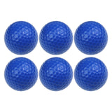 Maxbell 6Pcs Golf Floating Balls Practical Practice Aid for Golfers Pool Competition Dark Blue